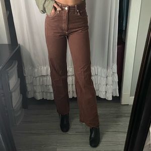 Zara Wavy Seam Pants